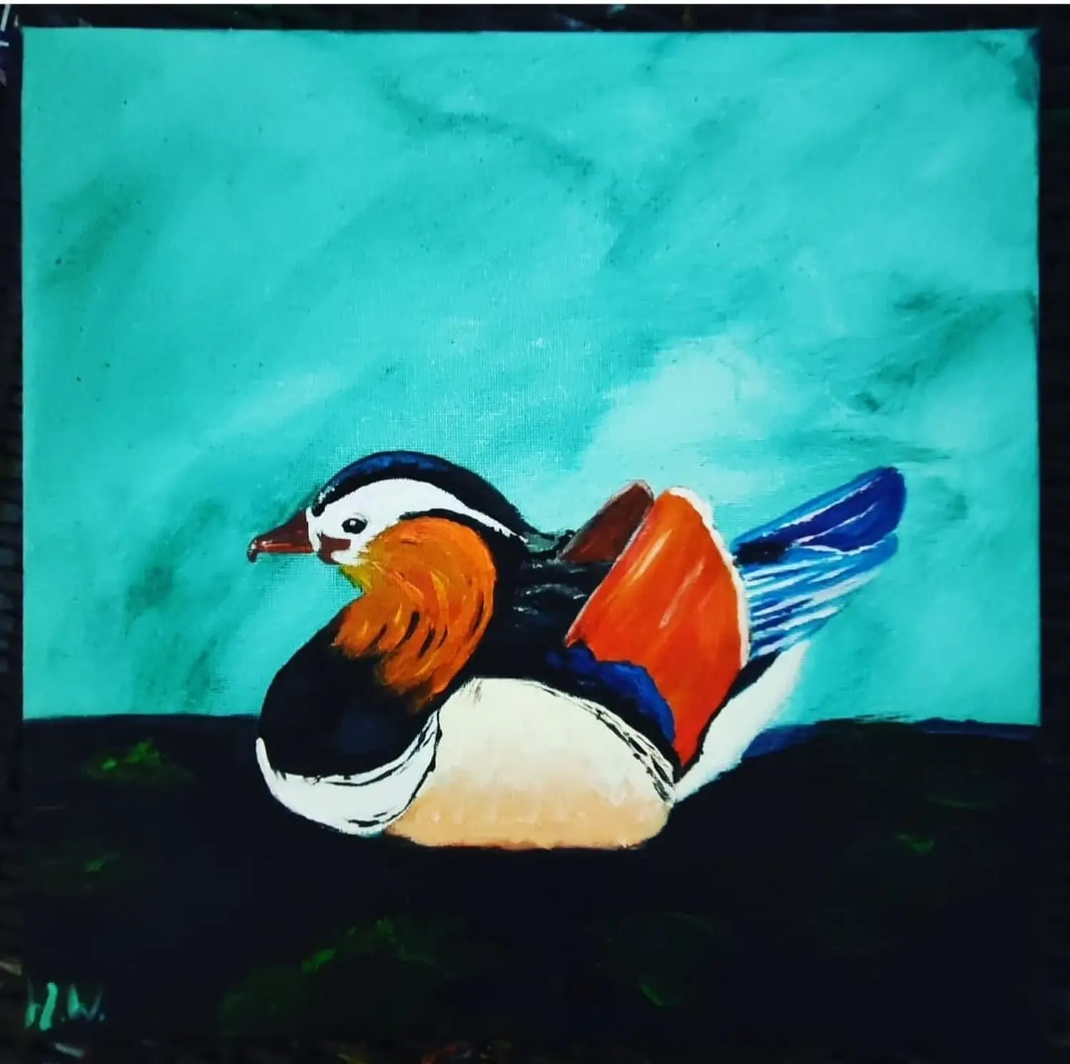 Heiko Wolf - Mandarinerpel Kunst