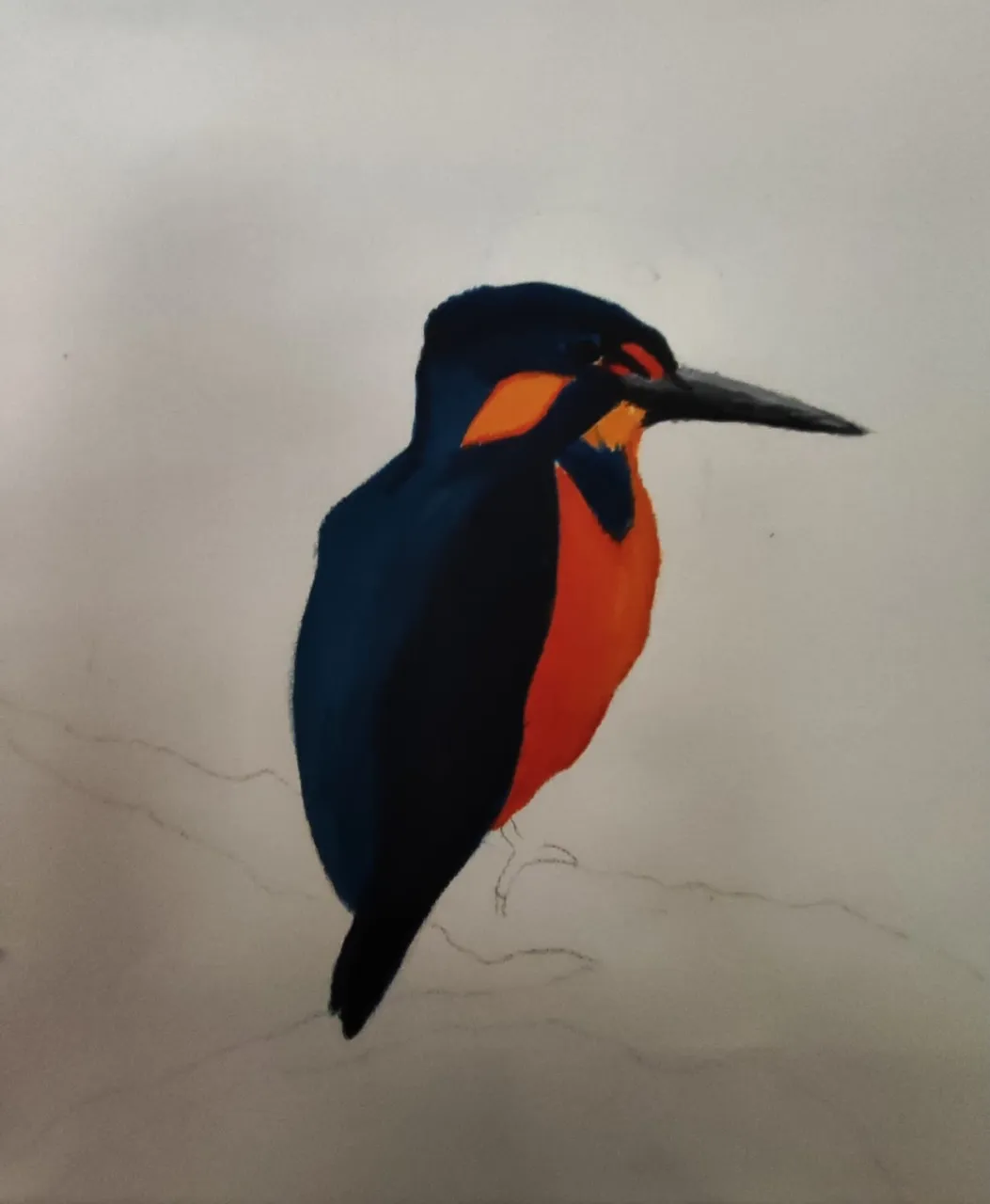 Heiko Wolf - Der Vogel erhält seine Grundfarben Art